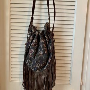 American Eagle Fringe Bag